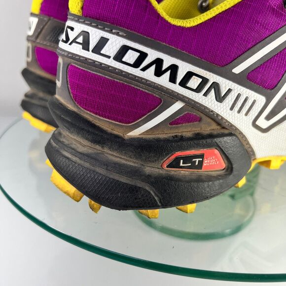 Salomon Speedcross 3 Trail Running Shoes Womens Purple lightweight - Picture 5 of 9